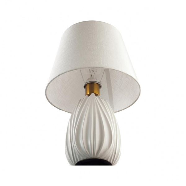 фото Белый, керамика/текстиль Настольная лампа E27 1*60W 220V SONA COMFI, арт. 8121/1T