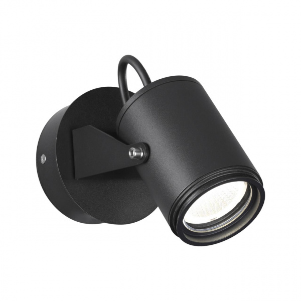 фото Черный/металл Настенный светильник IP54 LED 10W 4000K 38° AC85-265V STIMA NATURE, арт. 6647/10WL