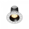 Встраиваемый светильник Maytoni Technical Dip DL121-15W-2.7K-TRS-B, черный