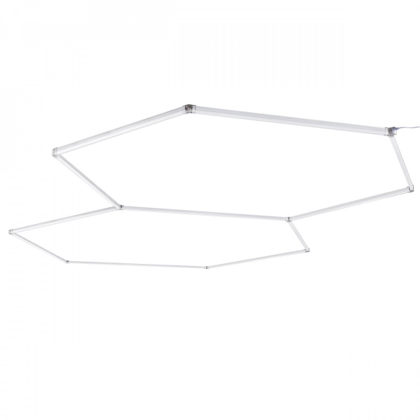 Комплект светильников "СОТЫ" 187W 4000K 4220х2430mm Varieta, белый Lightstar V8A450124