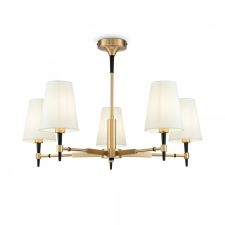фото Потолочный светильник Maytoni Zaragoza H001CL-05BS, латунь