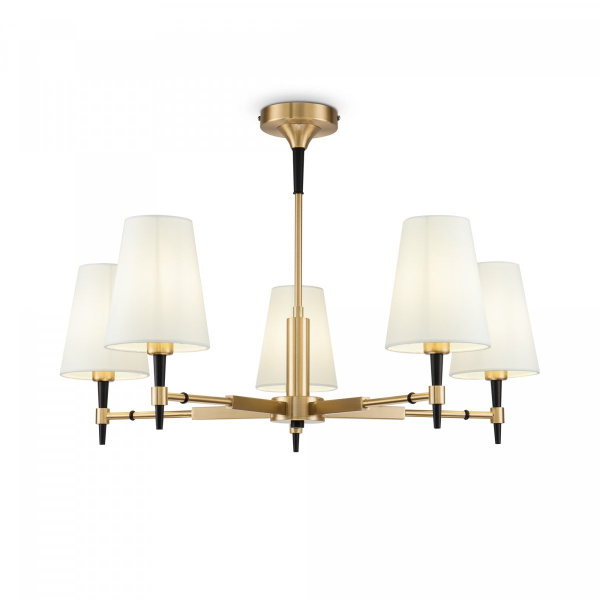 фото Потолочный светильник Maytoni Zaragoza H001CL-05BS, латунь