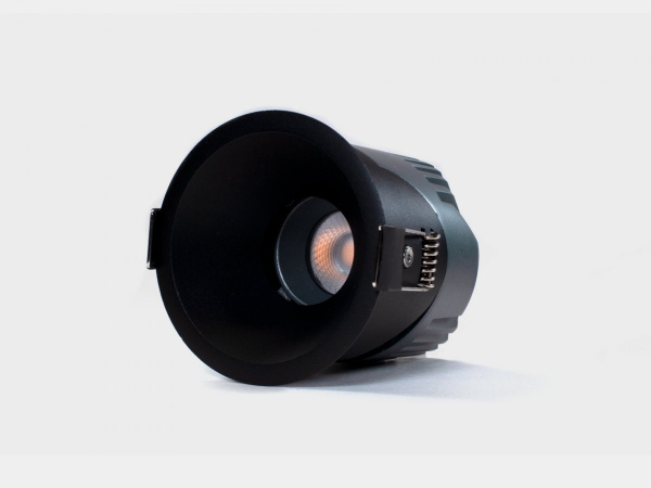 Светильник встраиваемый SWG 12Вт 55° IP65 черный 4000К поворотный RC-D84-12-BL-NW65