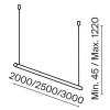 фото Подвес для опорного стержня Parity черный, 1 шт в упаковке Maytoni Technical TRA130SWK-B