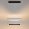 фото Белый ice crackметалл/акрил Подвесной светильник поворотный 360° IP20 LED 1*20W GLIDER HIGHTECH, арт. 7015/20L