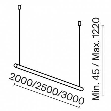 фото Подвес для опорного стержня Parity черный, 1 шт в упаковке Maytoni Technical TRA130SWK-B