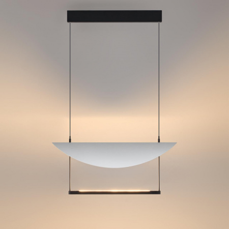 фото Белый ice crackметалл/акрил Подвесной светильник поворотный 360° IP20 LED 1*20W GLIDER HIGHTECH, арт. 7015/20L