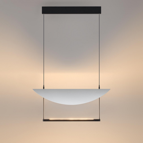фото Белый ice crackметалл/акрил Подвесной светильник поворотный 360° IP20 LED 1*20W GLIDER HIGHTECH, арт. 7015/20L