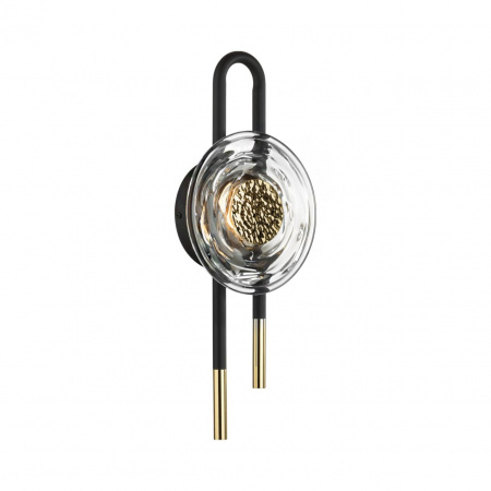фото Черный/золотой/металл/стекло Бра LED 6W 3000K 688Лм MAGNET MODERN, арт. 5407/6WL