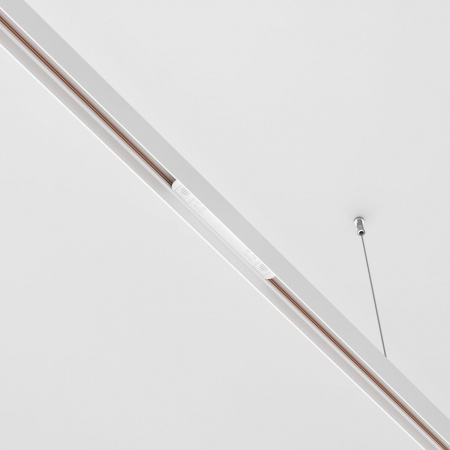 фото Коннектор питания прямой Exility белый Maytoni Technical TRA034PC-42W