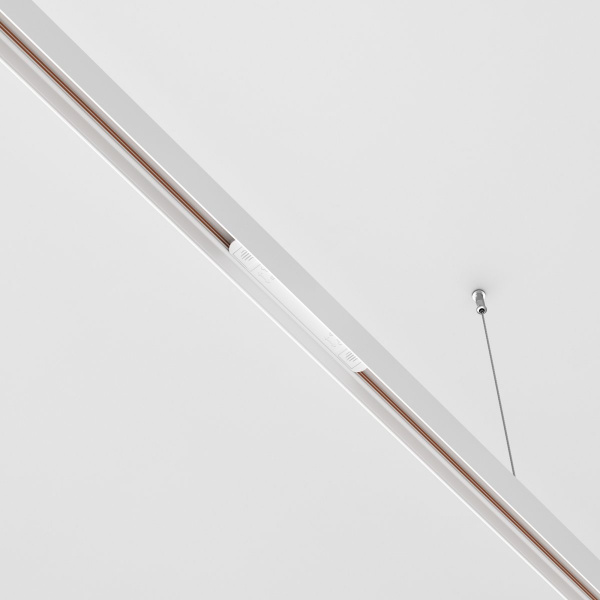 фото Коннектор питания прямой Exility белый Maytoni Technical TRA034PC-42W