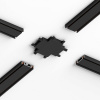 фото Коннектор для четырёхстороннего соединителя накладного шинопровода Flat Magnetic 85004/00