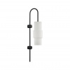 Черный/белый матовый металл/стекло Бра E14 1*40W PIMPA MODERN, арт. 5017/1W