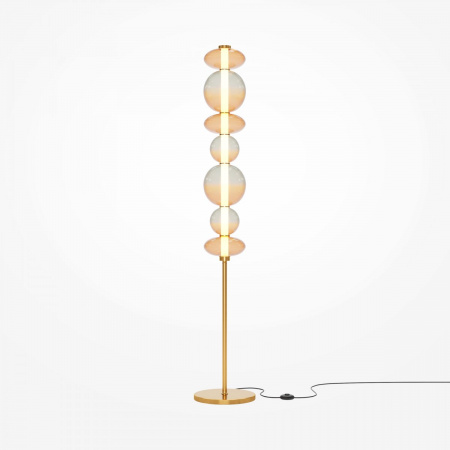 фото Торшер Maytoni Futuro MOD307FL-L40BS3K, латунь