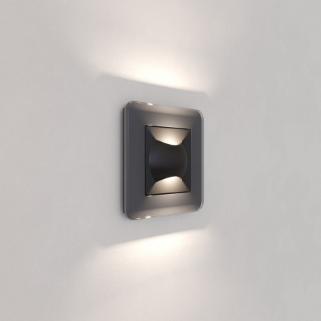 фото Встраиваемая LED подсветка МУН (черный матовый) W1154508