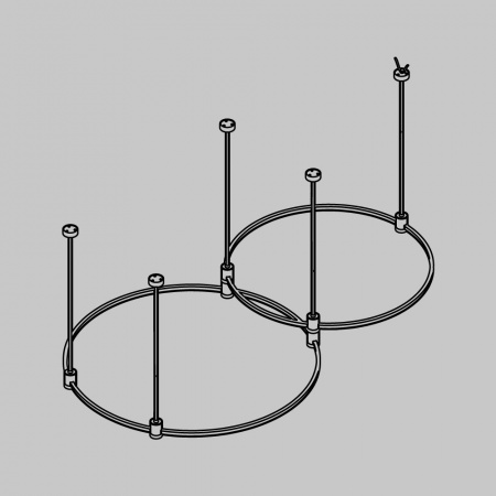 фото Готовая конструкция (набор) Maytoni Technical TFC-Flar-M01-B, черный