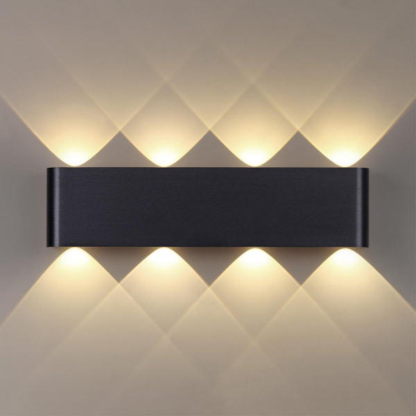 Настенный светильник, черный Odeon Light MAGNUM, арт. 7191/8WL