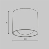 фото Потолочный светильник Maytoni Technical Lens C217CL-15W4K-W, белый