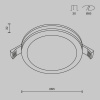 фото Встраиваемый светильник Maytoni Technical Phanton DL2001-L7W, белый