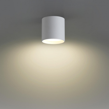 фото Светильник белый/металл IP20 LED 8W 480Лм 3000K/4000K/6000K 120° 220-240V OBEN HIGHTECH, арт. 7130/8CL