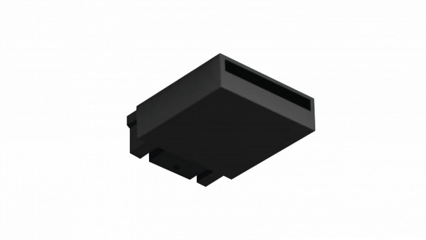 Заглушка-переходник SWG для системы SLIM черный END-CN-SLIM-BL, END-CN-SLIM-BL