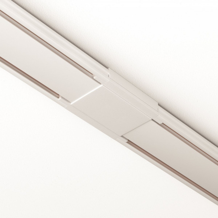 фото Коннектор питания прямой Radity белый Maytoni Technical TRA084C-11W