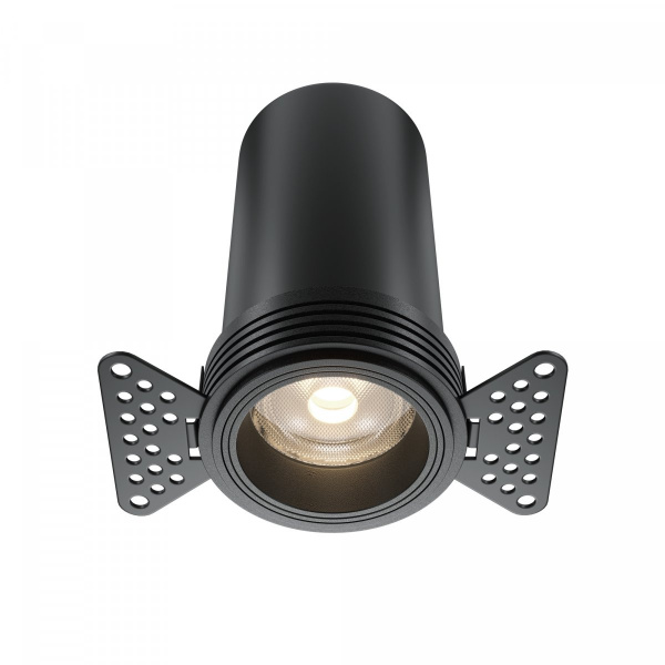 Встраиваемый светильник Maytoni Technical FOCUS LED DL125-L12-4K-TRS-B, черный