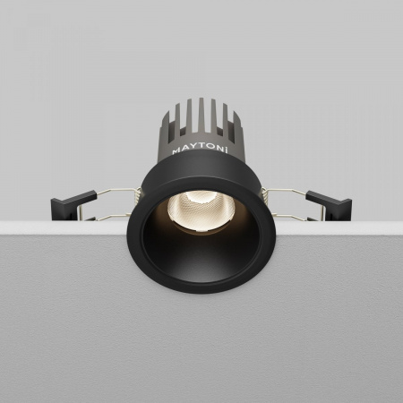 фото Встраиваемый светильник Maytoni Technical Dip DL123-10W-4K-B, черный