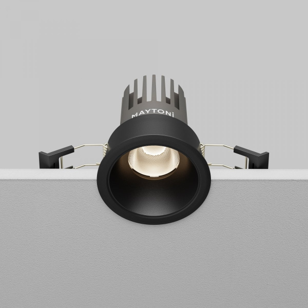 фото Встраиваемый светильник Maytoni Technical Dip DL123-10W-4K-B, черный