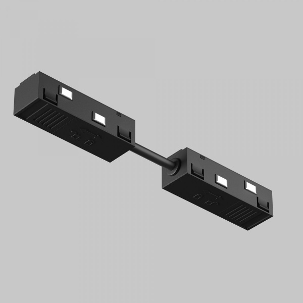 фото Коннектор питания прямой гибкий 5см Exility черный Maytoni Technical TRA034CPC-42B-5-1