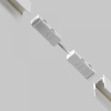фото Коннектор питания прямой гибкий 5см Exility белый Maytoni Technical TRA034CPC-42W-5-1