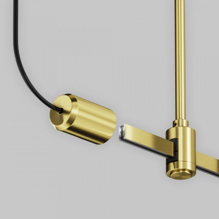 фото Ввод питания боковой Flarity латунь Maytoni Technical TRA154C-SB1-BS