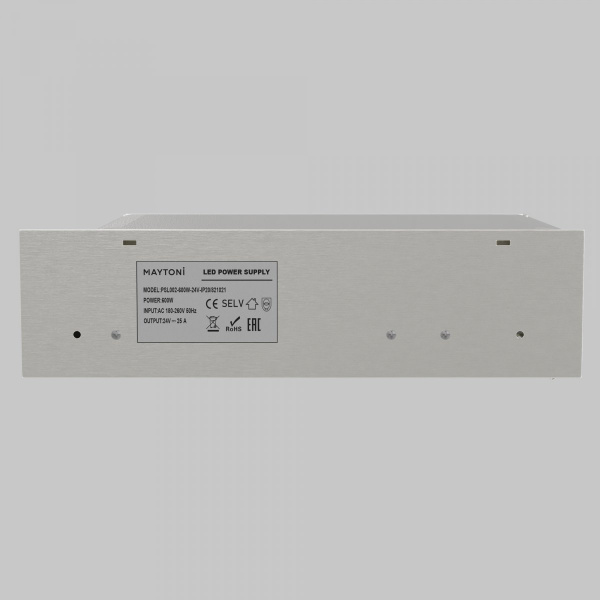 фото Источник напряжения PSL002 24В 600Вт IP 20 Maytoni 821021, серебро