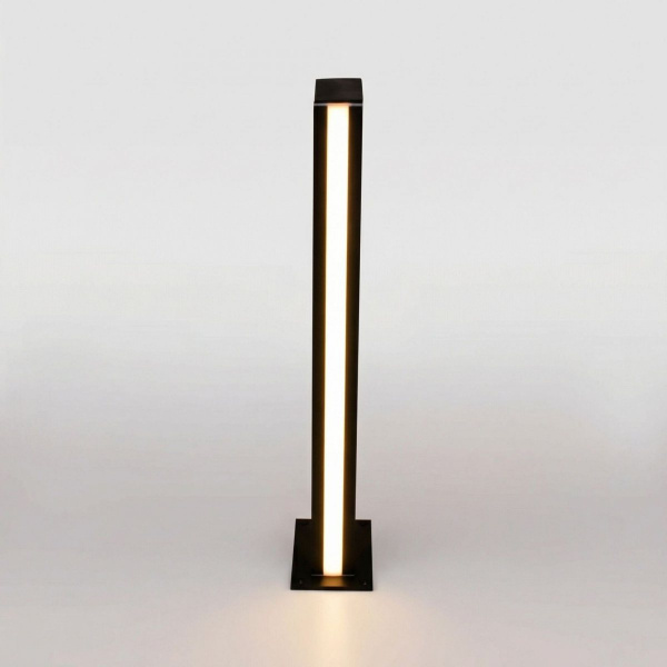 фото Ландшафтный светильник уличный Flat 3000K чёрный 1538 TECHNO LED