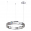 Хром/прозрачный металл/хрусталь Люстра LED 30W 4000K 3570Лм VEKIA L-VISION, арт. 4930/30L