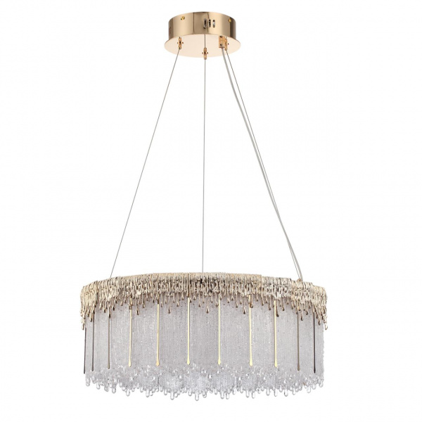 Золотой/стекло Люстра LED 60W 3700K 4968Лм CLEO L-VISION, арт. 5091/60L