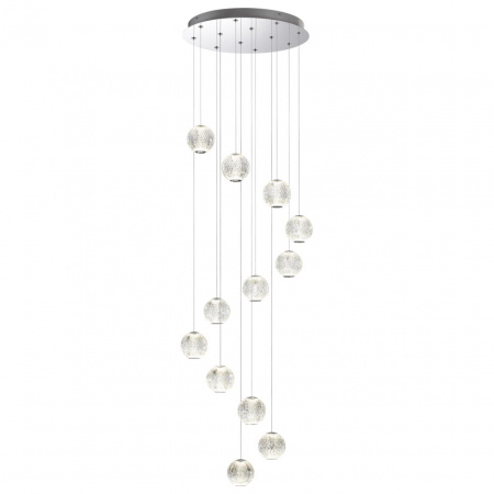 фото Хром/металл/акрил Люстра LED 56W 4000K 4711лм CRYSTAL L-VISION, арт. 5007/56L