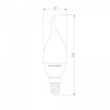 фото Светодиодная лампа "Свеча на ветру" Dimmable CW35 7W 4200K E14 BLE1450