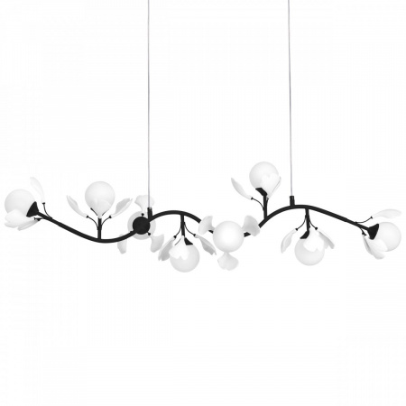 фото Люстра подвесная Ceramo BW, черный Lightstar 799087
