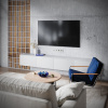 фото Накладка для розетки TV+RJ45 кат. 6, S70 (сталь)