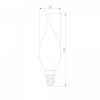 фото Светодиодная лампа Свеча на ветру BLE1420 СDW LED D 6W 6500K E14