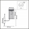 фото Золото/прозрачный, металл/хрусталь Бра E14 1*40W 220V FAVLA CLASSI, арт. 8347/1W