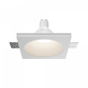 Встраиваемый светильник Maytoni Technical Gyps Modern DL129-GU10-01-W, белый
