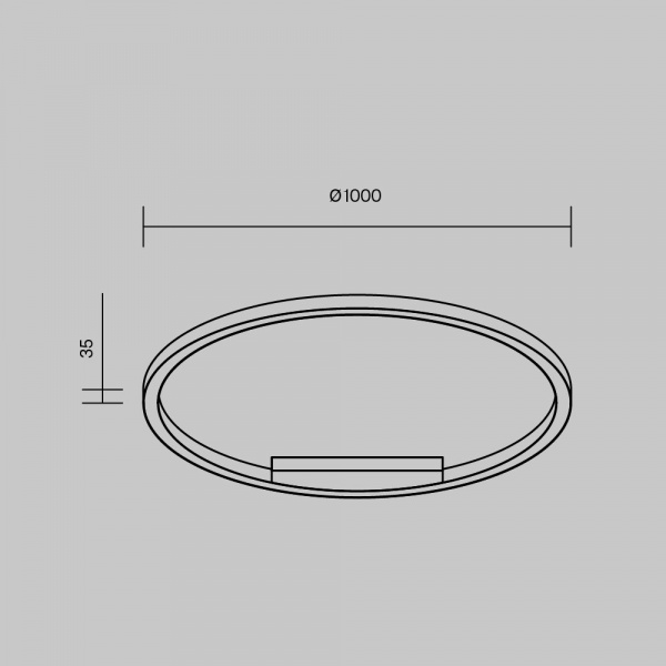 фото Потолочный светильник Maytoni Rim MOD058CL-L65BSK, латунь