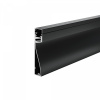 Алюминиевый профиль плинтус 80x18 (Черный, 2 м) Maytoni ALM-8018-B-2M