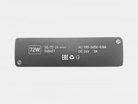 фото Блок питания SWG Slim Evolution, 72Вт, 24В, IP20, 3 года гарантия, SE-72-24-mini