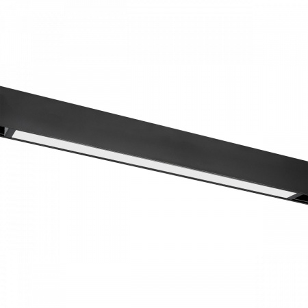 фото Светильник для трека линейный 27W, 120G, 3000/4000/6000K Teta CCT, черный Lightstar 205247CCT