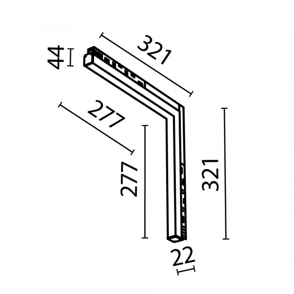 фото Трековый светильник Maytoni Technical Basis Angle TR102-24W-DS-W, белый