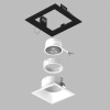 фото Комплект со светильником Domino, белый Lightstar D51706WMOD