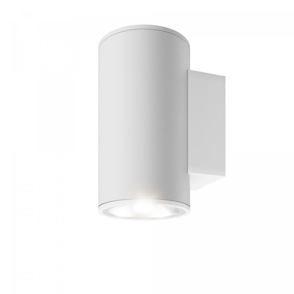 фото Уличный настенный светильник Maytoni Outdoor Shim O303WL-L10W3K, белый
